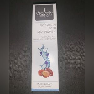 Vitavelle day cream with niacinamide paraben free 50ml 1.69oz NIB madeIn Germany